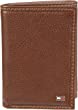 Tommy Hilfiger Men's Genuine Leather Slim Trifold Wallet with ID Window
