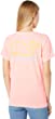 vineyard vines Women's Short-Sleeve Garment Dyed Two-Tone Vintage Whale Pocket Tee