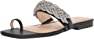 Jessica Simpson Womens Rowine Rhinestone Slip On Slide Sandals