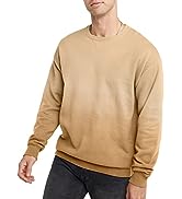 Hanes Originals Crewneck, Pullover Fleece Sweatshirt for Men, Garment Dyed