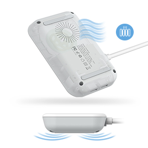 wireless charger with Cooling spots overheating protection
