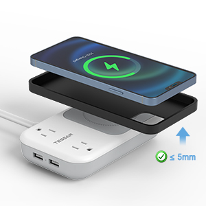 case friendly wireless charger