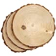 Unfinished Wood (9&quot;-10&quot;) 3 Pack Round Rustic Woods Slices, Great for Weddings Centerpieces, Crafts