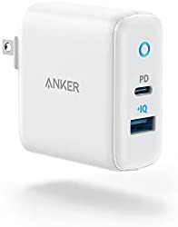 USB C Charger, Anker 32W 2 Port Charger with 20W USB C Power Adapter, PowerPort PD 2 with Foldable Plug for iPad/iPad Mini, for iPhone 13/13 Mini/13 Pro/13 Pro Max/12/11, Pixel, Galaxy, and More