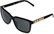 Burberry BE4181 Square Sunglasses For Men + BUNDLE with Designer iWear Complimentary Eyewear Care Kit