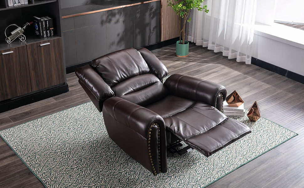 Leather Recliner Chair