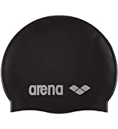 Arena Silicone Unisex Swim Cap for Women and Men, Prints and Solid Colors