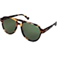 MVMT Ace | Non-Polarized Aviator Sunglasses For Men and Women | Tortoise | 56 mm