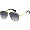 Marc Jacobs Marc317/s 02F7/90 61MM Antgd Grey/Dark Gray Gradient Pilot Sunglasses for Men + BUNDLE with Designer iWear Complimentary Eyewear Care Kit