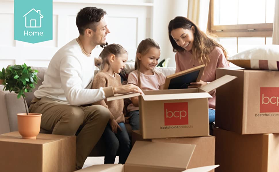 happy family opening best choice products box 