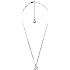 Michael Kors Women's Silver Brass Pendant Necklace (Model: MKJ7777040)