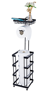 toilet paper holder stand