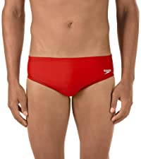 Speedo Men''s Swimsuit Brief PowerFlex Eco Solid Adult