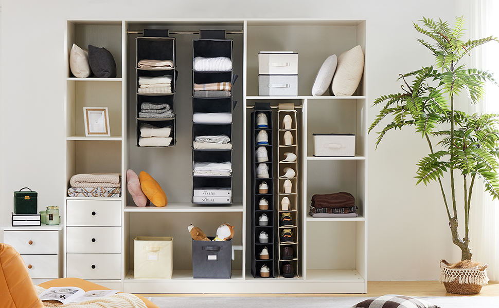 closet organizer and storage