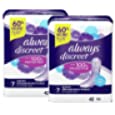 Always Discreet Ultimate Extra Protect Postpartum Incontinence Pads, Ultimate Absorbency, 42 Count, Pack of 2 (84 Count Total)