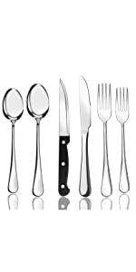 24-Piece Silverware Set