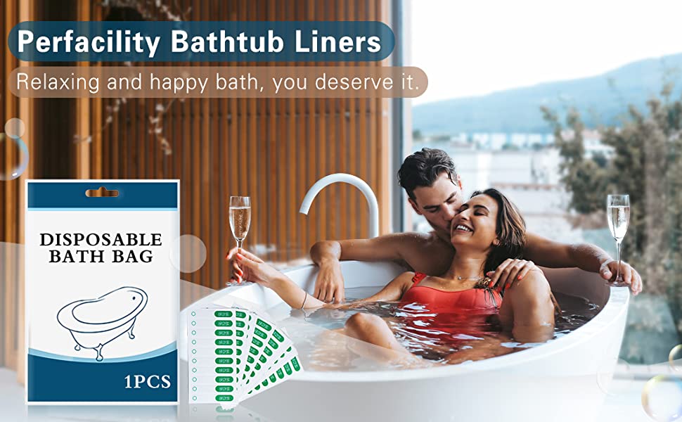 Perfacility bathtub cover liners