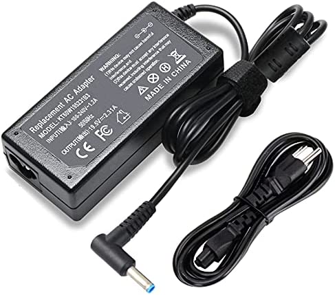 Laptop Charger for HP Smart Blue Tip Pavilion x360 x2 11 13 15 Elitebook 830 840 850 G3 G4 G5 G6 Probook 450 G5 640 650 G2 Spectre l25296-002 710412-001 741727-001 740015-003 854054 Power Supply Cord