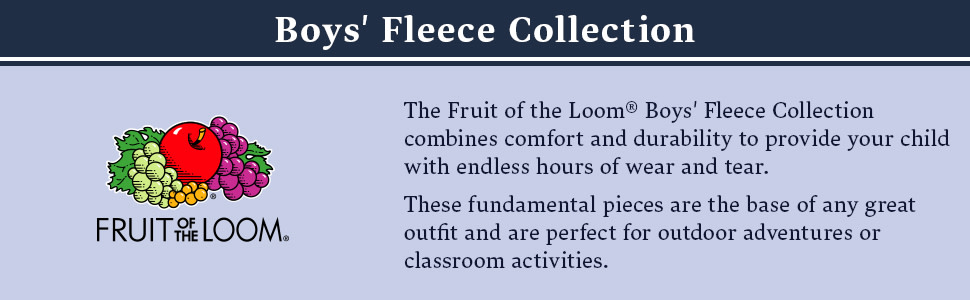 Boys Fleece Collection