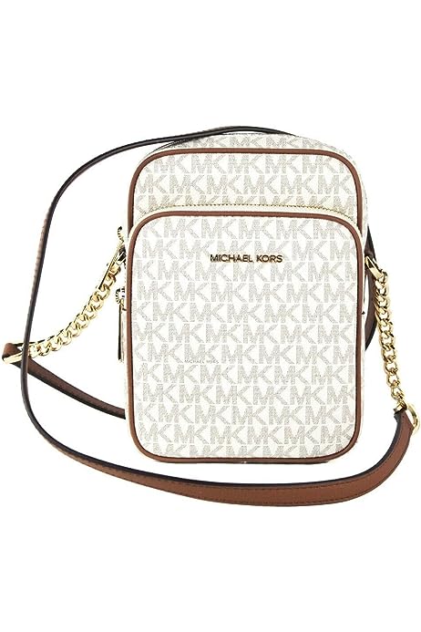 Jet Set Travel Signature PVC Medium Logo Chain Crossbody Flight Bag