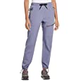 BALEAF Women&#39;s Hiking Cargo Pants Outdoor Lightweight Capris Water Resistant UPF 50 Zipper Pockets Blue Gray Size XL