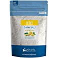 Detox Bath Salt 128 Ounces Epsom Salt with Natural Ginger and Lemon Essential Oils Plus Vitamin C in BPA Free Pouch with Easy Press-Lock Seal