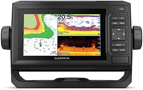 Garmin ECHOMAP UHD 63cv, Keyed Chartplotter with U.S. LakeVü g3 and GT24UHD-TM transducer