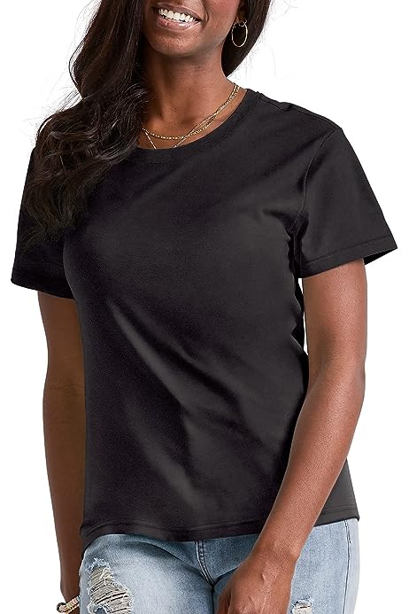 Women's Originals Cotton T-Shirt, Classic Crewneck Women's Tee, Plus Size Available