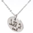 Christian Charm Necklace&quot;I Am a Child of God&quot; for Young Girls &amp; Teens