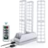 LED Closet Lights with Charging Station, 24-LED Under Cabinet Lighting with Remote, Homelife Motion Sensor Light Indoor, Wire