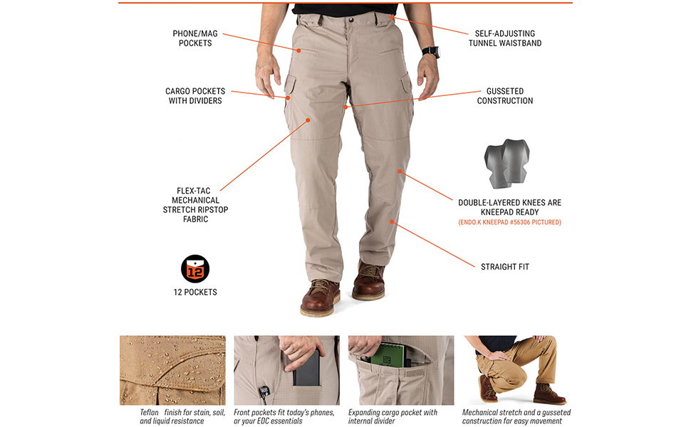 5.11 stryke  Stryke Pant Unique Features