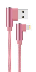 iphone charger 10ft pink