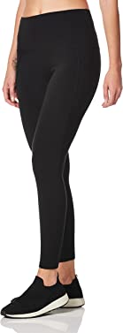 Jockey Women's Cotton Stretch Basic 7/8 Legging with Side Pocket