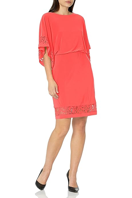 Women's Desk to Dinner Elbow Sleeve Length Dress