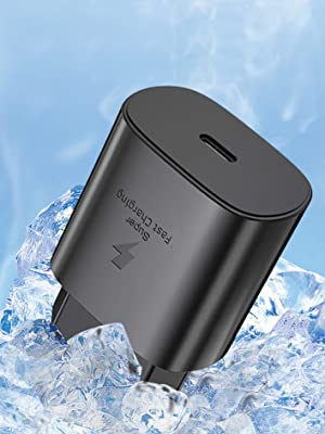 Samsung Galaxy S22/S21/S20/Note 20/Note 10 power adapter wall charger plug 25W fast charging