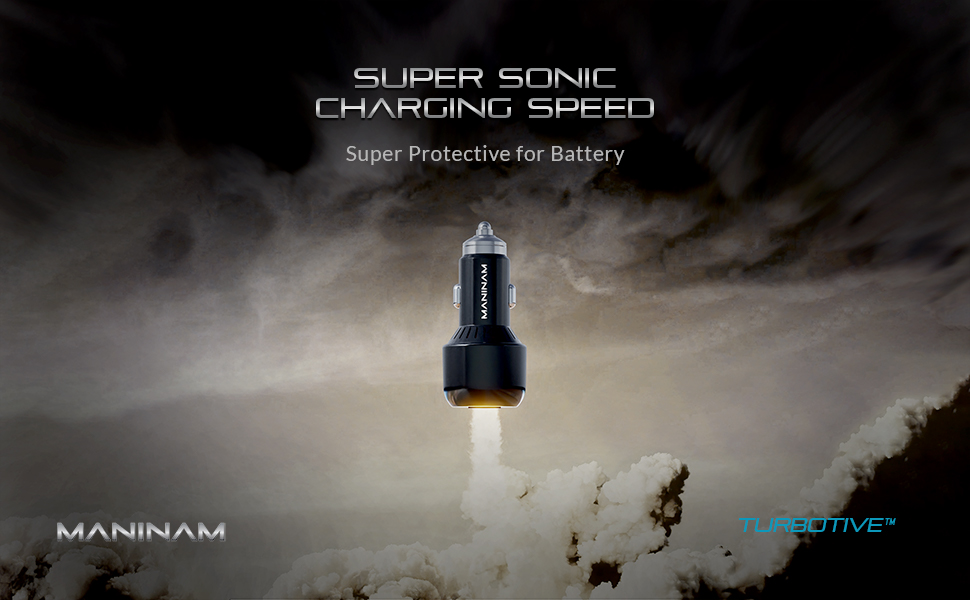 SUPER SONIC CHARGING SPEED THAT WILL NOT DAMAGE BATTERIES