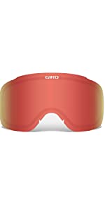 Giro Moxie Replacement Lens - Amber Scarlet