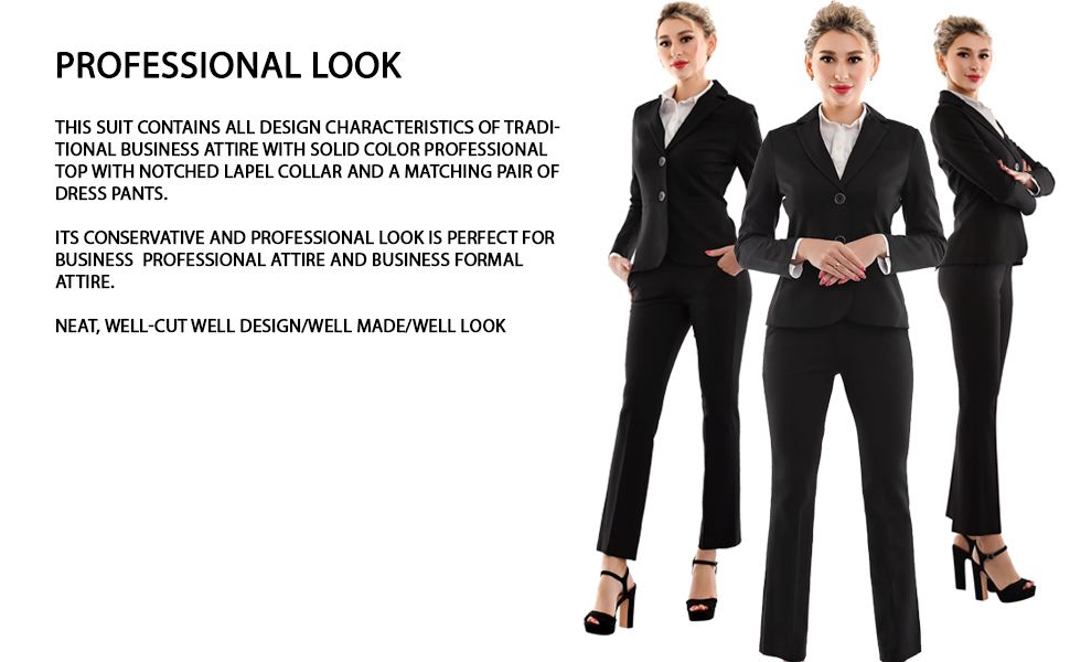 professional look pant suit for women, women''s pant suits for work