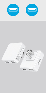 Nekmit 16W Wall Charger 2Pack