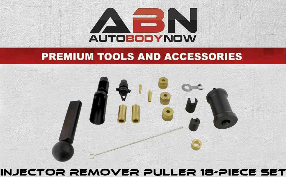 ABN - Premium tools and accessories - Injector remover puller 18-piece set banner image