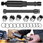 Injector Sleeve Cup Removal &amp; Installation tool with Parts Kit Fit for Caterpillar Cat 3126B C7 C9 with Style HUEI injectors