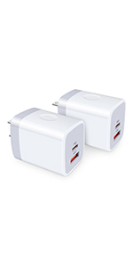 PD & QC 3.0 WALL CHARGER