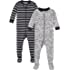 Gerber Baby Boys' 2-Pack Footed Pajamas