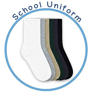 school uniform socks kids