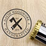Custom Electric Wood Branding Iron, Customize Wood Stamp Logo Mother Day Gift for Woodworker and Leather Craft Food Branding Iron 200w (1.5&quot;x1.5&quot;)