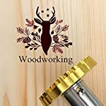Custom Electric Wood Branding Iron, Branding Iron for woodworkers Wood Branding Iron for Father Day Gift 350W (1&quot;x1&quot;)