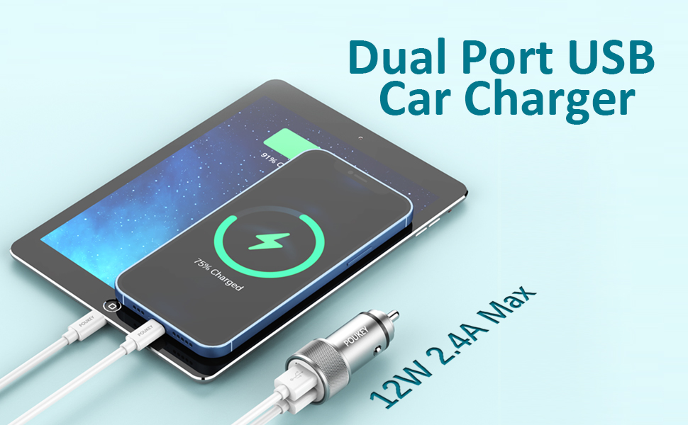 dual usb car charger