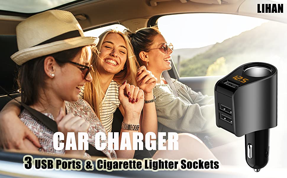 car charger black