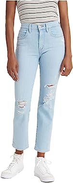 Levi's Women's 724 High Rise Straight Crop Jeans