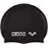 Arena Unisex Silicone Swim Cap for Adults, Training and Racing, 100% Silicone, Wrinkle-Free, Solids and Prints